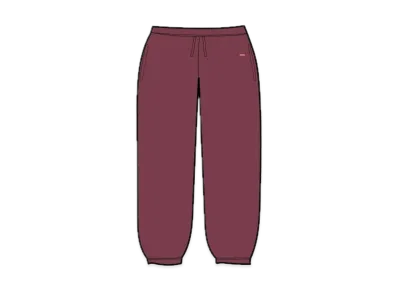Supreme Small Box Drawcord Sweatpant "Maroon"