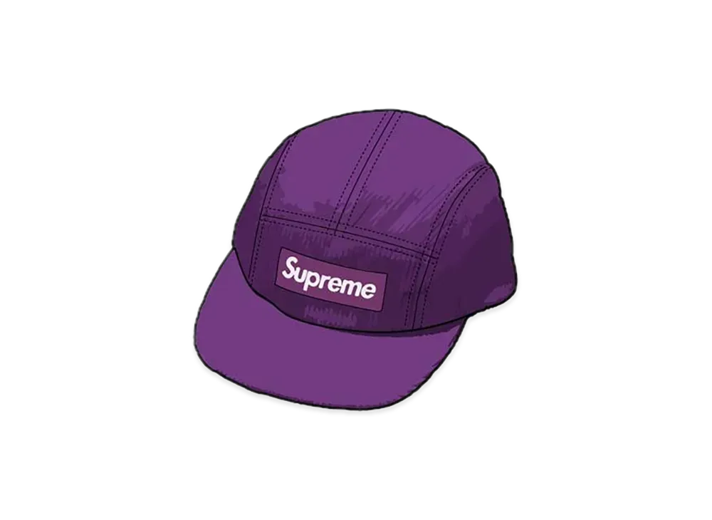 Supreme Corduroy Camp Cap "Purple" (24FW)