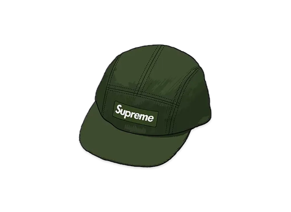 Supreme Corduroy Camp Cap "Olive" (24FW)