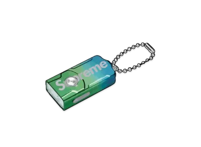 Supreme x Fenix E03R Flashlight Keychain "Multi"