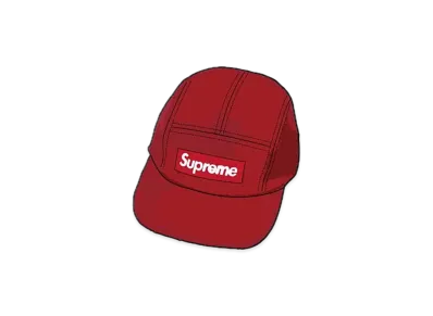 Supreme Wool Camp Cap "Red"