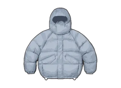 Supreme 700-Fill Down Lightweight Puffer Jacket "Light Blue"