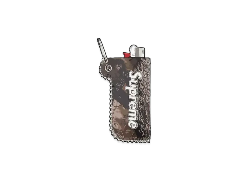 Supreme x B.B. Simon Leather Lighter Case Keychain Supreme x B.B. Simon Leather Lighter Case Keychain