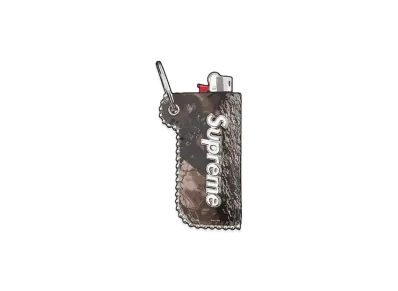 Supreme x B.B. Simon Leather Lighter Case Keychain Supreme x B.B. Simon Leather Lighter Case Keychain