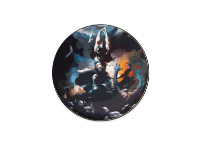 Supreme x Frank Frazetta Plate "Death Dealer"
