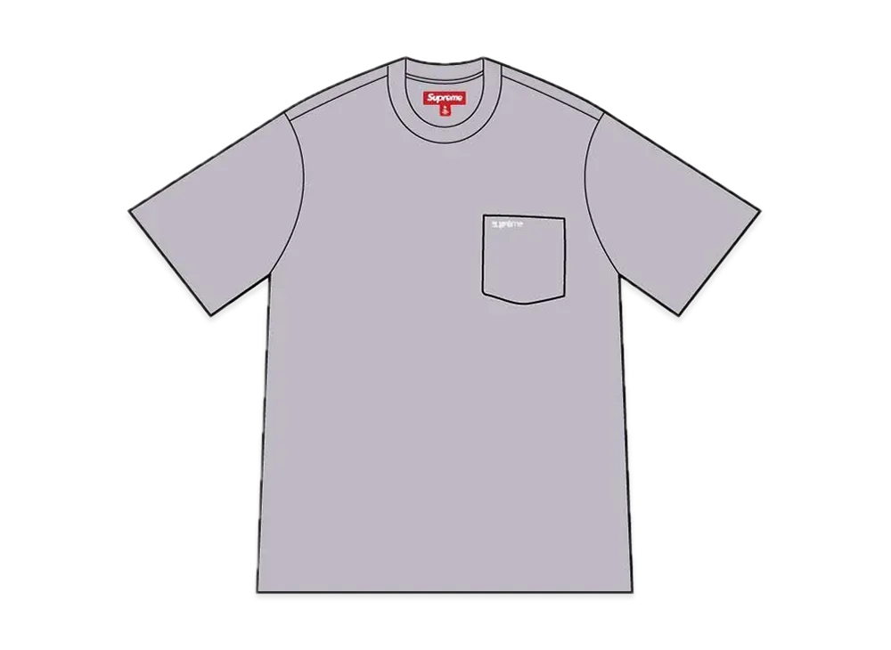 Supreme S/S Pocket Tee "Grey"