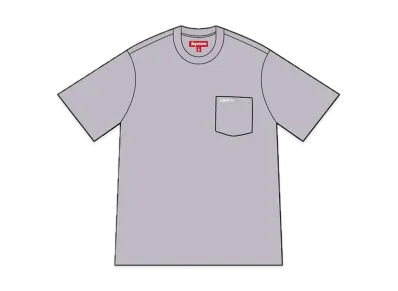Supreme S/S Pocket Tee "Grey"