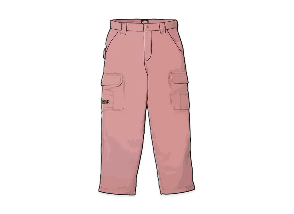 Supreme x Dickies Flannel Lined Cargo Pant "Dusty Pink"