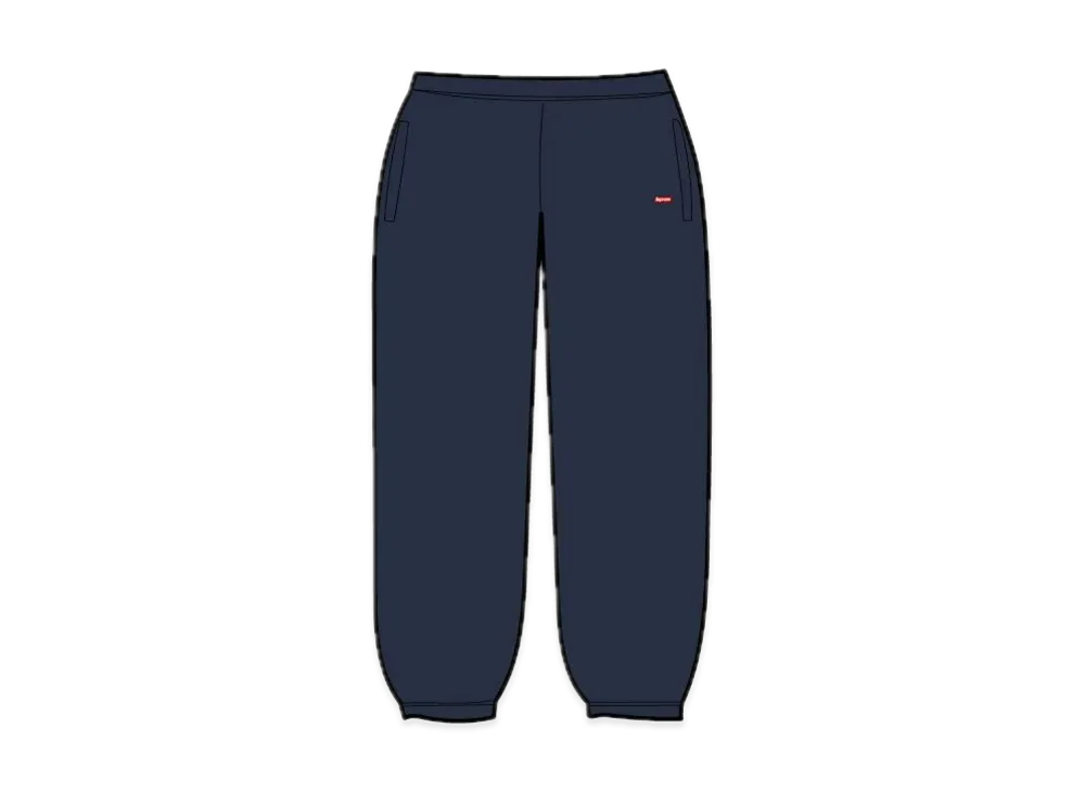 Supreme Small Box Sweatpant "Navy"