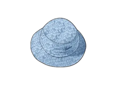 Supreme Needle Punch Denim Crusher "Indigo"