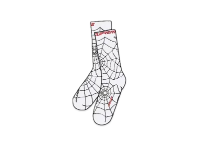 Supreme x Spyder Crew Socks (1 Pack) "White"