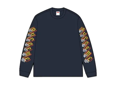 Supreme Strawberries L/S Tee "Navy"