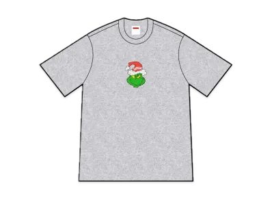 Supreme Grinch Tee "Heather Grey"