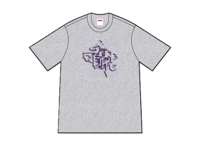 Supreme Smoke Tee "Heather Grey"