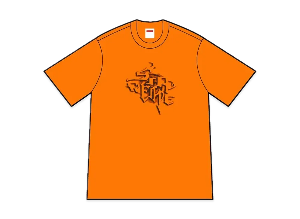 Supreme Smoke Tee "Orange"