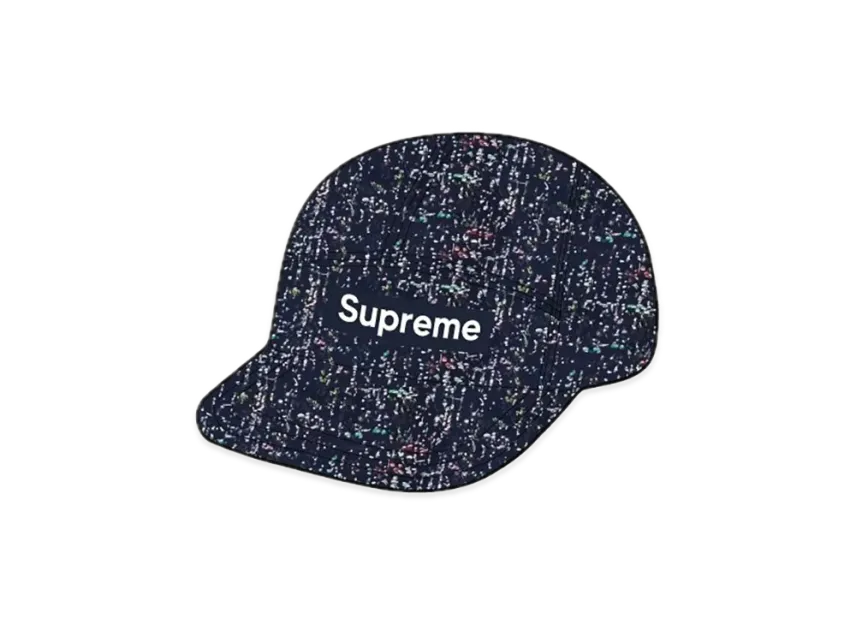 Supreme Denim Boucle Camp Cap Supreme Denim Boucle Camp Cap