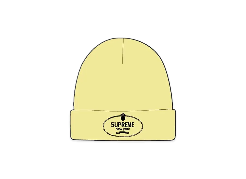 Supreme Crest Beanie "Yellow"