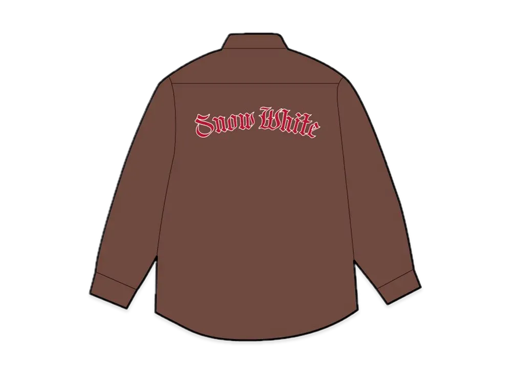 Supreme Snow White Work Shirt "Brown"