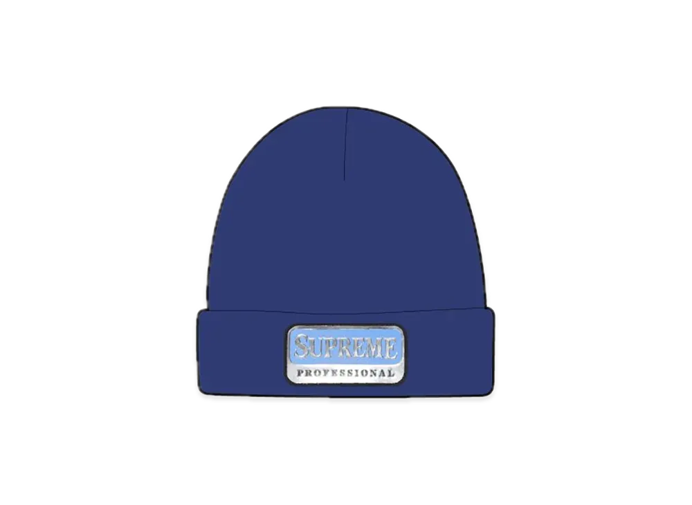 Supreme Professional Beanie "Blue" (24FW)