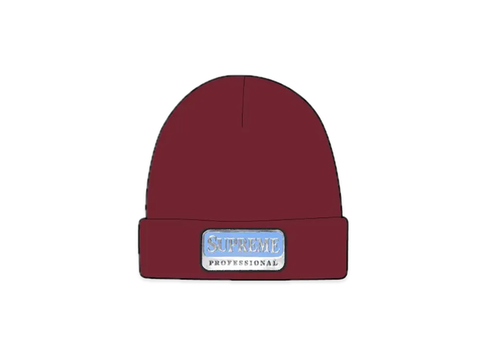 Supreme Professional Beanie "Cardinal" (24FW)
