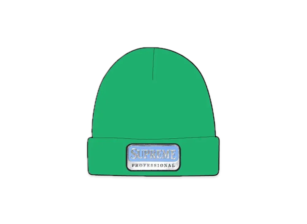 Supreme Professional Beanie "Green" (24FW)