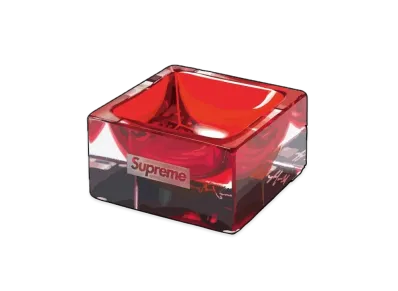 Supreme Murano Ashtray "Clear"