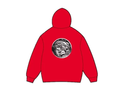 Supreme Anarchy Hooded Sweatshirt "Red"