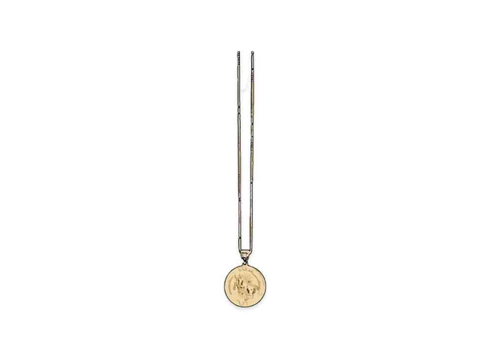 Supreme x Jacob&Co 14K Gold Zodiac Pendant 