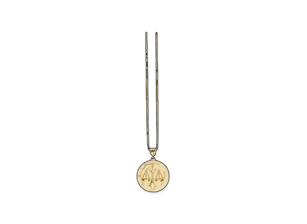Supreme x Jacob&Co 14K Gold Zodiac Pendant 