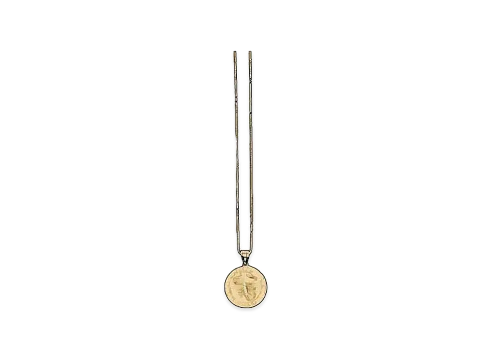 Supreme x Jacob&Co 14K Gold Zodiac Pendant "Gold - Scorpio"