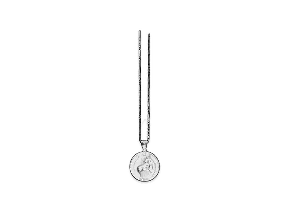 Supreme x Jacob&Co Sterling Silver Zodiac Pendant "Silver - Aries"