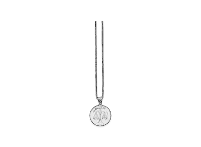 Supreme x Jacob&Co Sterling Silver Zodiac Pendant "Silver - Libra"