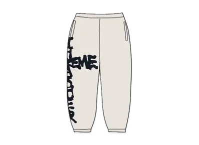 Supreme x Thrasher Sweatpant "Stone"