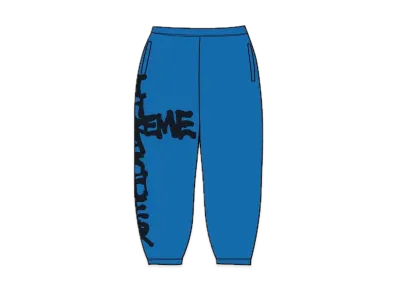 Supreme x Thrasher Sweatpant "Bright Blue"