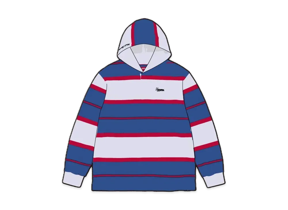 Supreme Hooded Rugby "Royal"