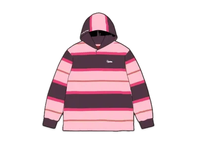 Supreme Hooded Rugby "Dark Purple"