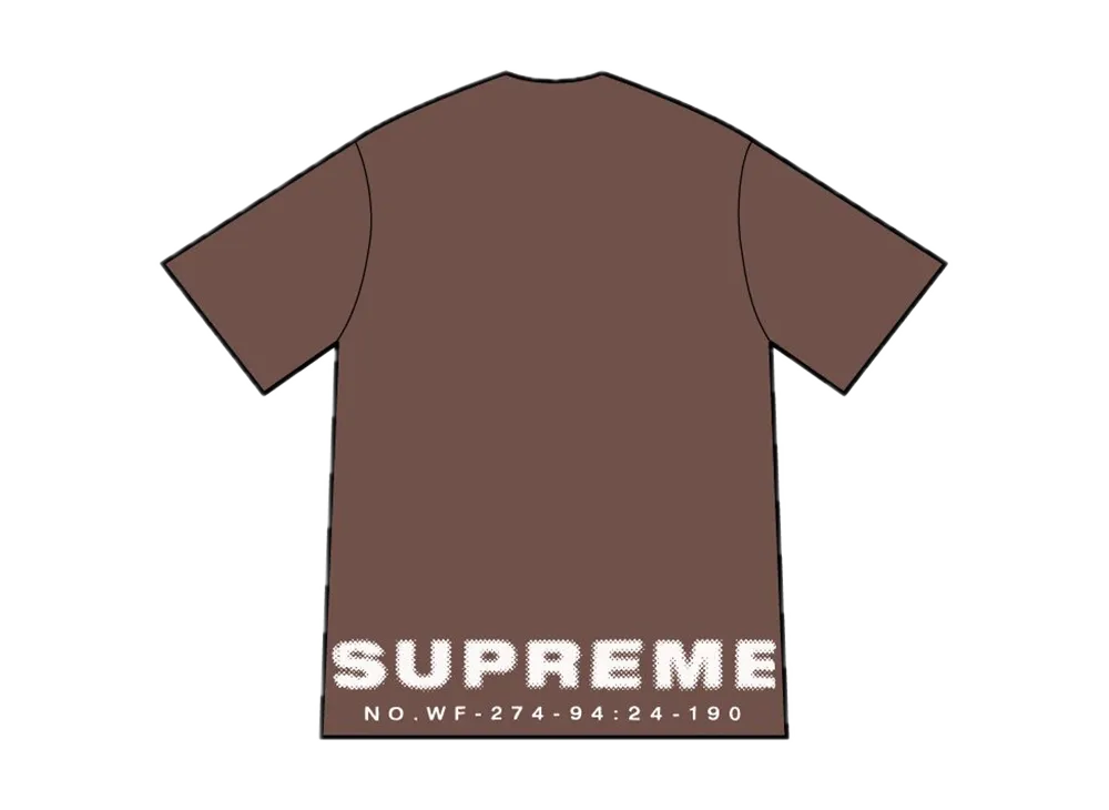 Supreme Discharge S/S Top "Brown"