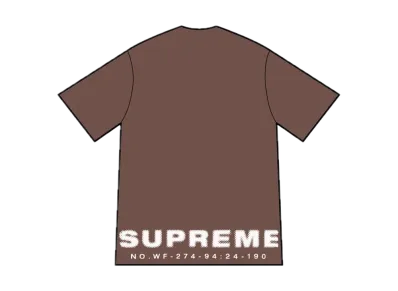 Supreme Discharge S/S Top "Brown"