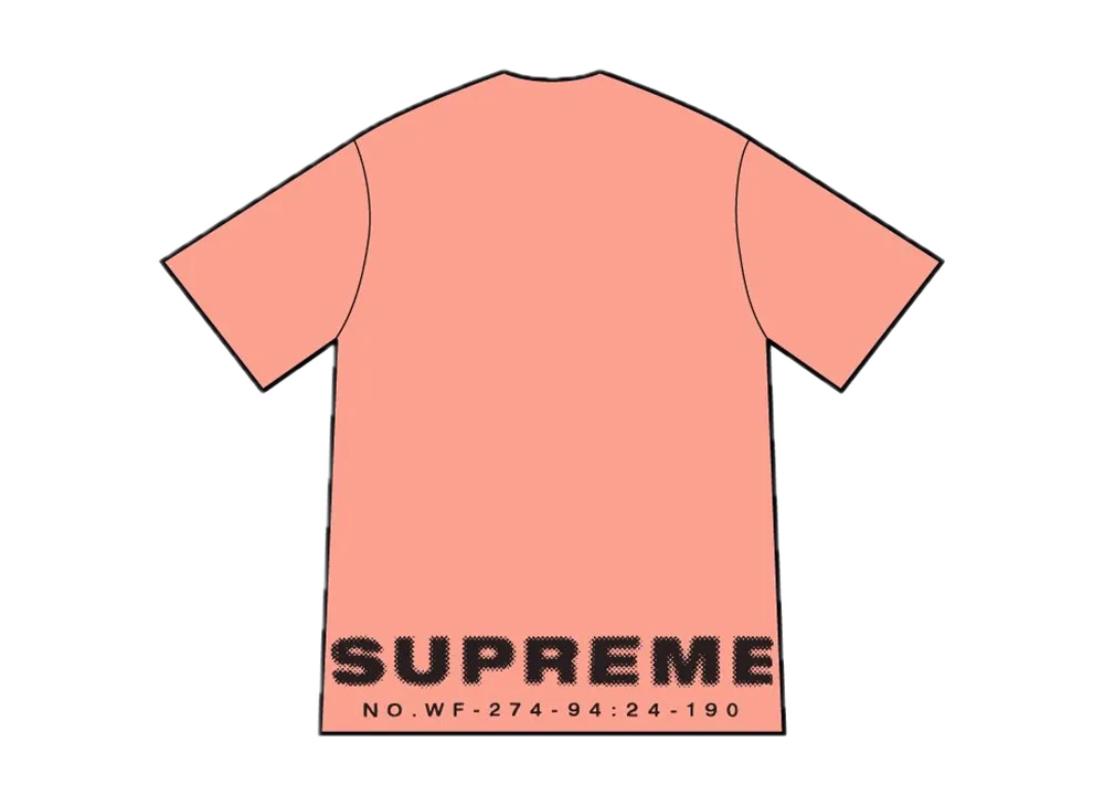 Supreme Discharge S/S Top "Coral"