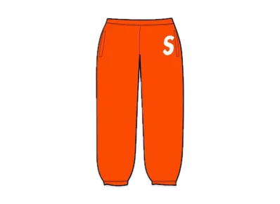 Supreme S Logo Sweatpant "Orange"