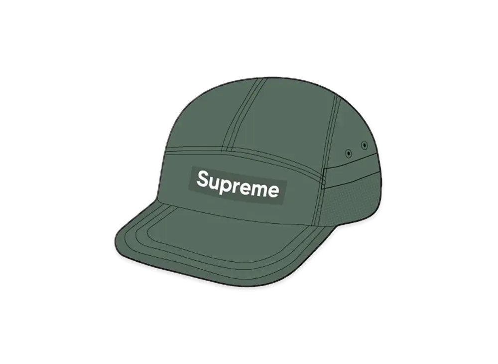 Supreme Mesh Pocket Camp Cap "Olive"