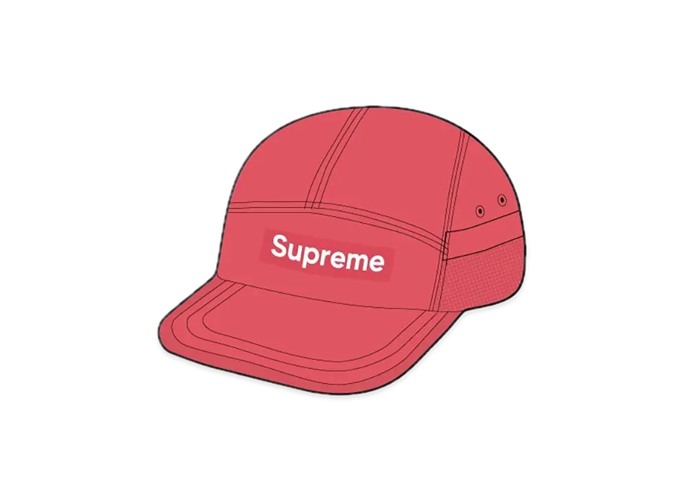 Supreme Mesh Pocket Camp Cap "Red"