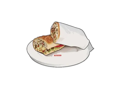 Supreme Replica Chopped Cheese Sandwich "Multicolor"