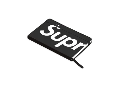 Supreme x Moleskine Notebook "Black"