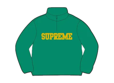 Supreme Collegiate Half Zip Pullover "Light Pine"