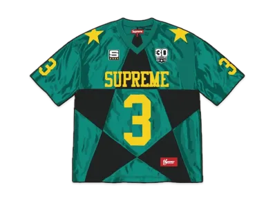 Supreme Star Football Jersey "Dark Green"