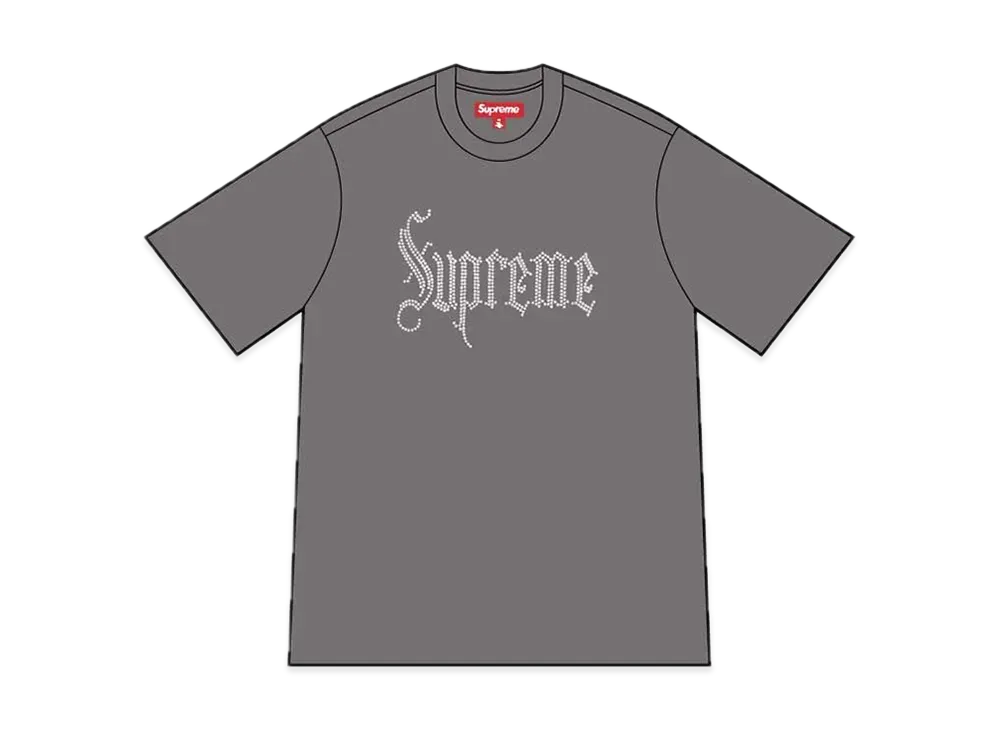 Supreme Rhinestone S/S Top 