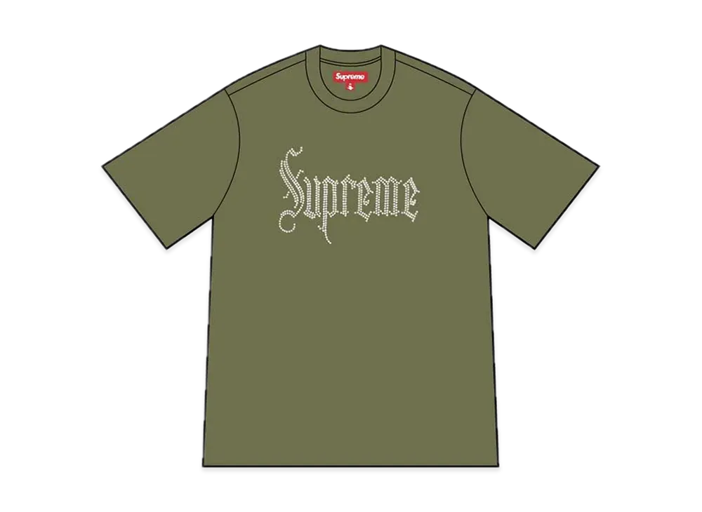 Supreme Rhinestone S/S Top 