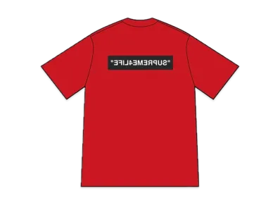 Supreme 4 Life Tee "Red"