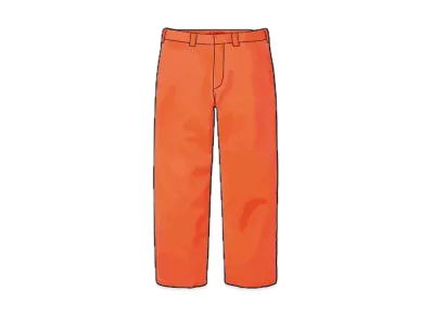 Supreme Work Pant "Orange"